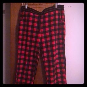 Buffalo Check Fleece Lounge Pants